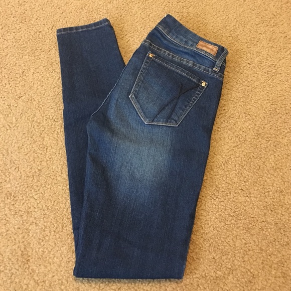 XOXO's blue denim skinny jeans