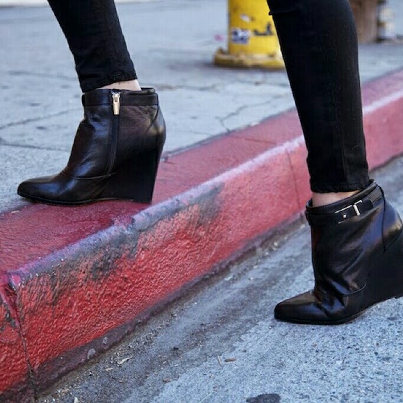 Coach Shoes - 10 min sale COACH  Melody Leather Booties