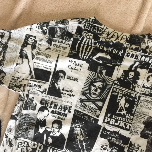 Rare Grenade Skelter Punk Tee