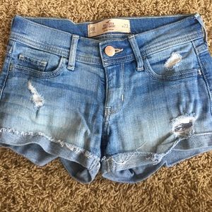 Hollister short short low rise 23