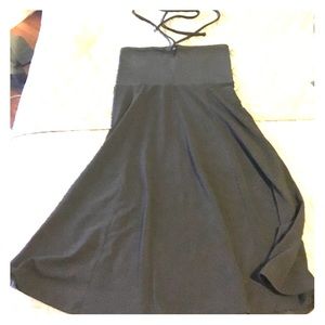 strapless or tie Prana dress