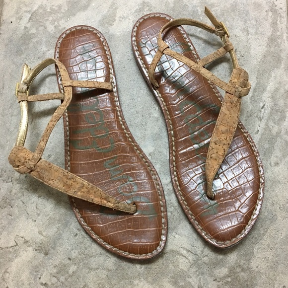 Sam Edelman cork sandal.