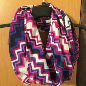 Chevron infinity scarf