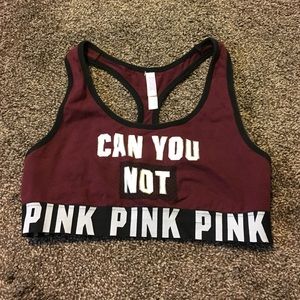 PINK sports bra