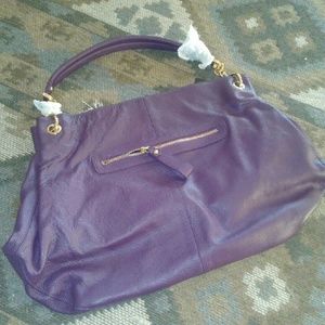 NWT Cuore & Pelle plum bag