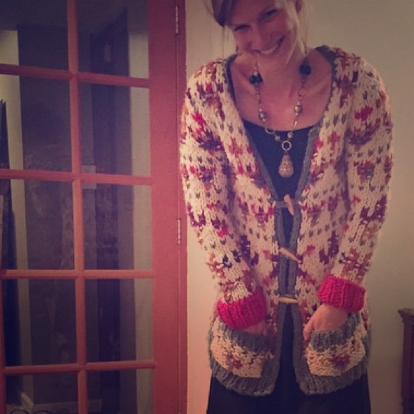 Anthropologie Snowy Gnome Sweater