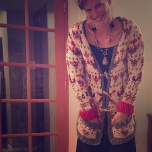 Anthropologie Snowy Gnome Sweater