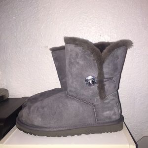 Women's Bailey button Bling Ugg boots