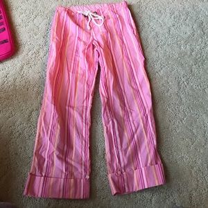 Vs pink pj pants
