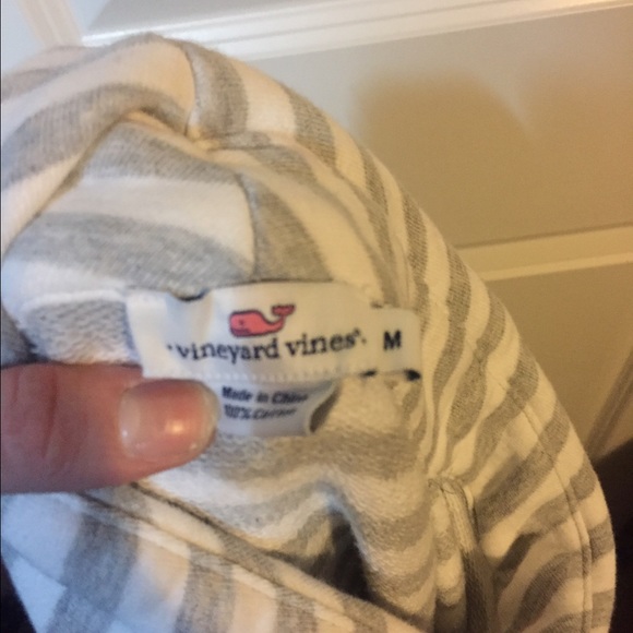 Vineyard Vines cowl neck striped pullover - Picture 1 of 3