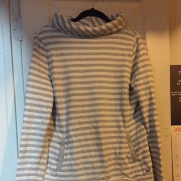 Vineyard Vines cowl neck striped pullover - Picture 2 of 3