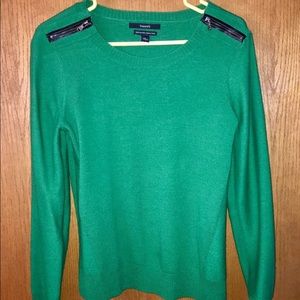 Green sweater