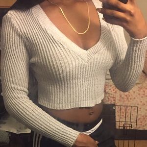 Knitted Crop Top