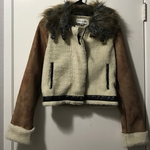 Forever 21 tan jacket size small