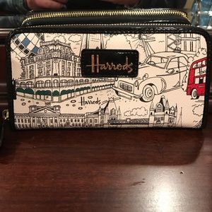 Harrods Zip around wallet!