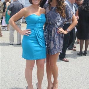 Snakeskin dress from Express