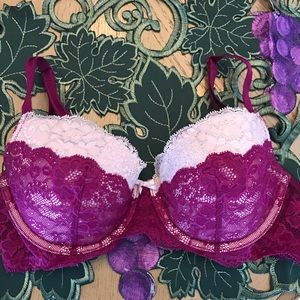 Victoria's Secret 34C Dream Angels Lined Demi Bra