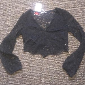 NWT Zara Lace Crop Top