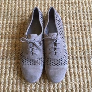 Franco Sarto Suede Oxfords