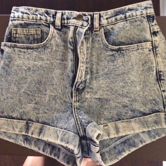 American Apparel High waisted shorts. - Picture 1 of 4