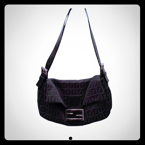 Authentic black fendi bag