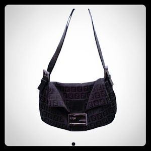 Authentic black fendi bag