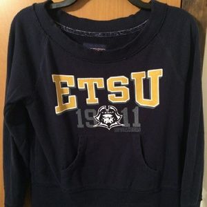 East Tennessee State University sweatshirt