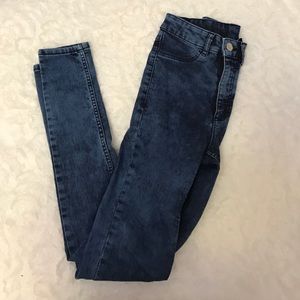 highwaisted skinny jeans