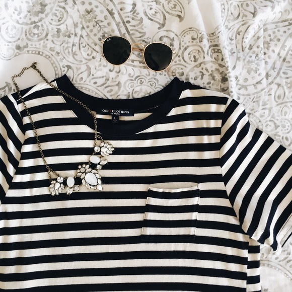 J. Crew Dresses & Skirts - ⚡️ HOST PICK ⚡️ Striped T-Shirt Dress
