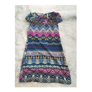 Hello Miss Aztec print mini dress size 4/6