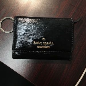 Kate spade black leather wallet