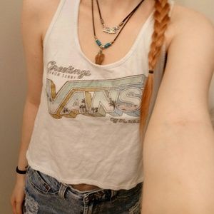 Vans crop top tank
