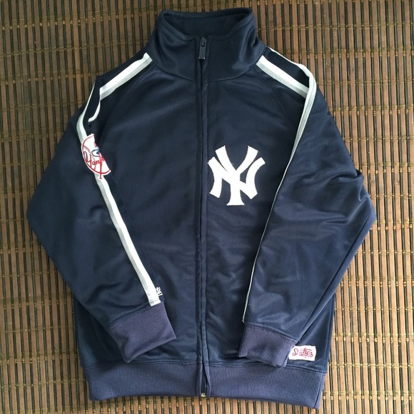 STITCHES NY YANKEES Front Zip Jacket