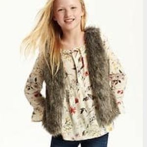 Old Navy NWOT Fur Vest