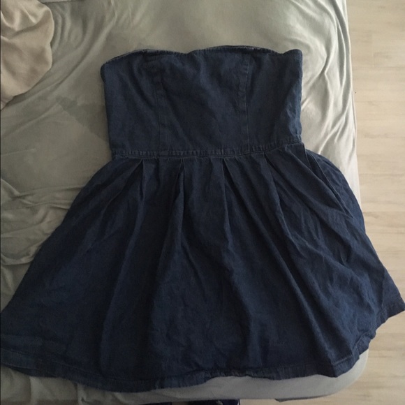 Strapless Denim Sundress