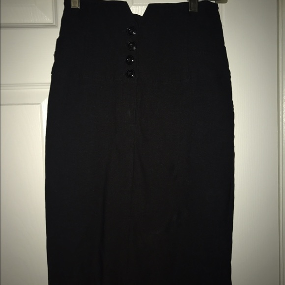 Have Brand Black Pencil skirt Sz Small - Picture 1 of 4