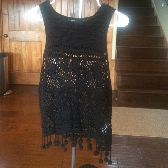 ‼️‼️‼️NWOT Crochet tank top - Picture 1 of 4