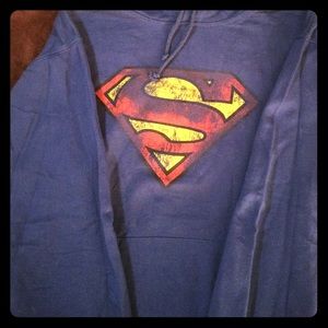 Six Flags Retro-Inspired Superman Sweatshirt