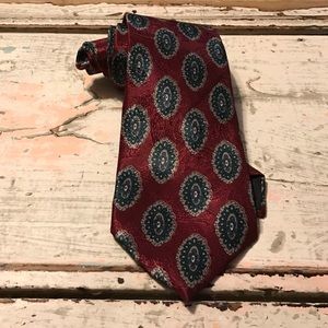 Vintage Oscar de la Renta 100% silk men's tie