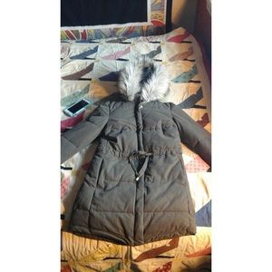 Green H&M Winter Jacket