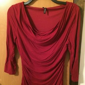 Maroon blouse