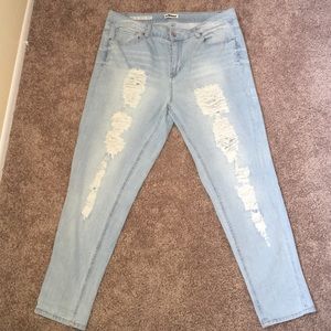 Distressed Jeans !