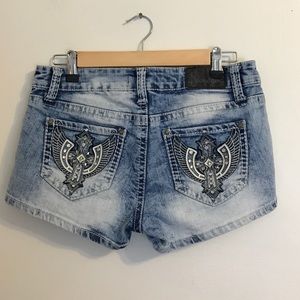 Bleached Out Shorts