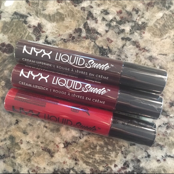 NYX Liquid Suede Cream Lipstick-THREE