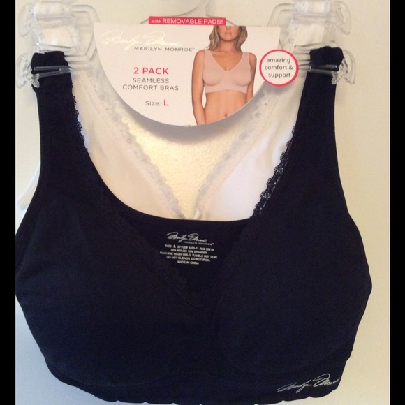 Marilyn monroe seamless comfort bras Clearance