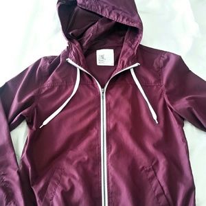 Burgundy Wind Breaker