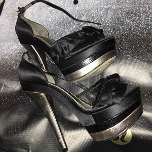 Bebe platform heels