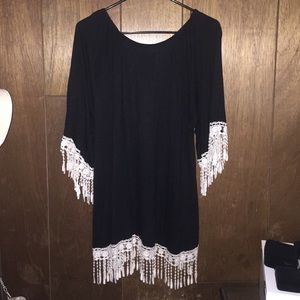 Black Tunic Cover Up