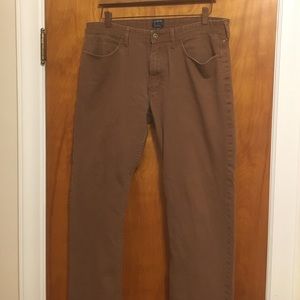 J. Crew Flanel lined chinos!!