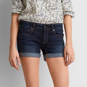 American Eagle Midi Denim Short